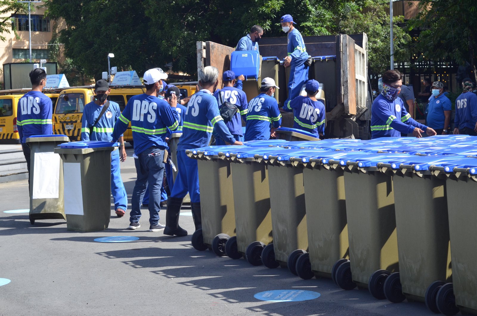 Upcycled-Mobile Trash-Bin-Turnover-Event-Manila